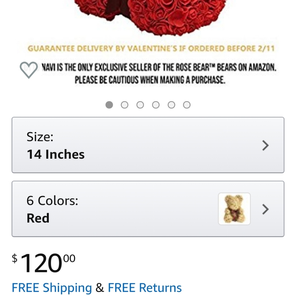 Rose bear - Picture 4 of 4